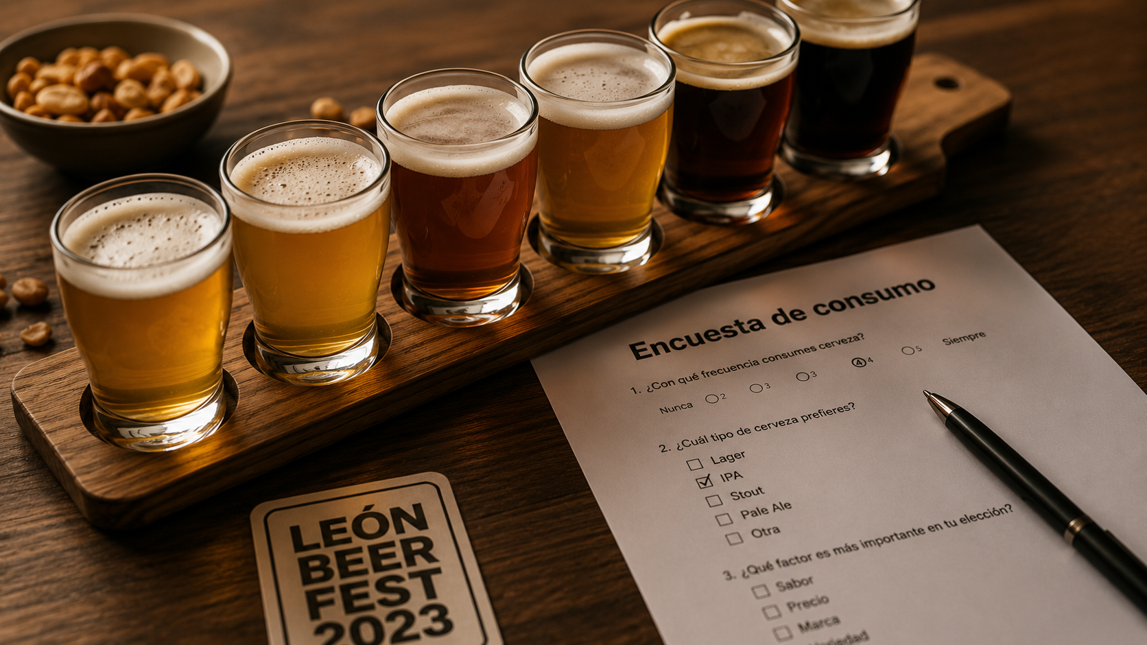 Patrones de consumo de cerveza